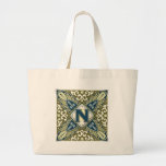 Intaglio-Buchstabe N Taschen
