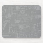 Integrieren Sie 1,0 Grau Mousepad