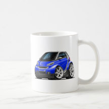 Intelligentes blaues Auto Tee Tassen
