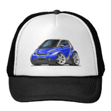 Intelligentes blaues Auto Trucker Kappe