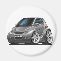 Intelligentes graues Auto Kühlschrankmagnet
