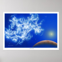 Intelligentes Licht, das Druck ist Poster