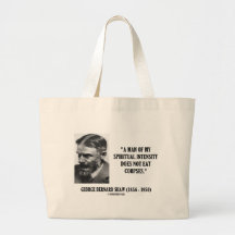 Intensität Georges B. Shaw Spiritual Leichen nicht Leinentaschen