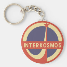 Interkosmos Schlüsselanhänger