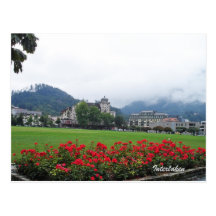 Interlaken, die Schweiz Postkarte