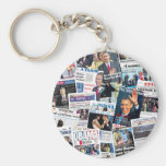 Internationale Einweihung Keychain Obama Schlüsselanhänger