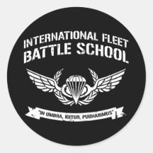 Internationale Flotten-Kampf-Schule Ender Stickers