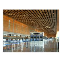 Internationaler Flughafen Logans Postkarte