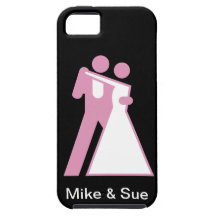Internationl Symbol der Braut und des Bräutigams iPhone 5 Schutzhülle