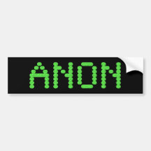 Internet-Freiheit Anon konservieren Autoaufkleber