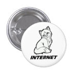 Internet-Katze Anstecknadelbuttons