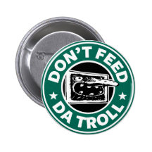 Internet-Schleppangel-Knopf Button
