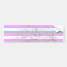 INTERSEXED PRIDEFLAG BAR AUTOSTICKER