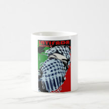 Intifada Palästina 87 Kaffee Haferl