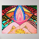 INTIMATE durch Naveen: Platin-Leinwand UV Plakat