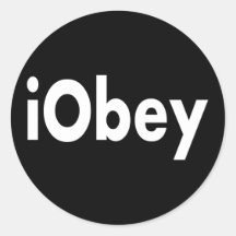 iObey Sticker