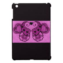 iPad Minifallhennastrauch mehndi Liebe