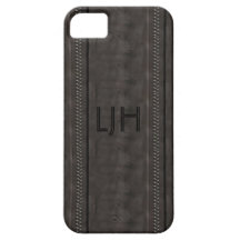iPhone 5 Fall-Brown-Veloursleder-Blick iPhone 5 Hülle