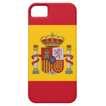 IPhone 5 Fall mit Flagge von Spanien iPhone 5 Case