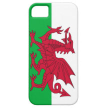 IPhone 5 Fall mit Flagge von Wales iPhone 5 Hülle