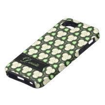 iPhone 5 Muster der grünen Atome moderne Case-Mate iPhone 5 Etui