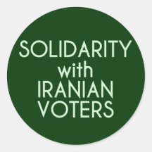 Iranische Wähler Sticker
