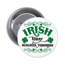 Iren heute Hungover morgen Anstecknadelbutton