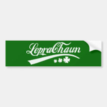 Iren-Kleeblatt Kobold-St. Patricks Tages Auto Aufkleber