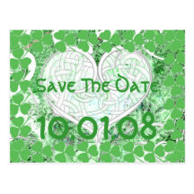 Iren Save the Date - Beunruhigt-Grunged Postkarten
