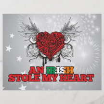 Iren stahlen mein Herz Flyerdesign