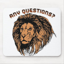 IRGENDWELCHE FRAGEN MOUSEPAD