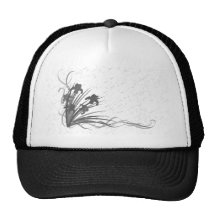 Iris onyxgrau truckerkappen