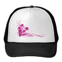 Iris rubinrosa baseball mützen