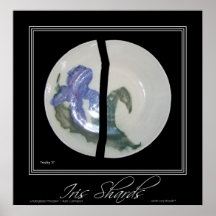 IRIS-SCHERBEN POSTERDRUCKE