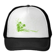 Iris smaragdgrün retrokult cap