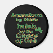 Irische amerikanische Witz-Magneten #1