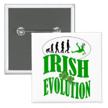 Irische Evolution Anstecknadel