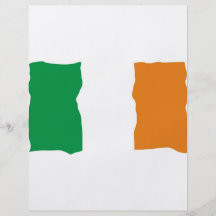 Irische Flagge Bedruckte Flyer