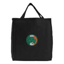 irische Kleeblattkreis-Tasche