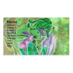 Irische Pinup-Dame Visitenkarte