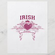 Irische Prinzessin Flyerdesign
