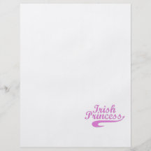 Irische Prinzessin im Rosa Flyer