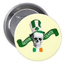 Irischen Charme St Patrick Tag Anstecknadelbutton