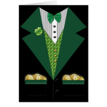 irischen Smoking St Patrick Tageskarte