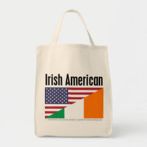 Irischer Amerikaner Einkaufstasche