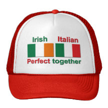 Irischer Italiener - vervollkommnen Sie zusammen! Mütze