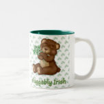 Irischer KleeblattTeddy Kaffee Tasse