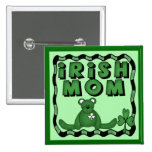 Irischer Mamma-Knopf Button