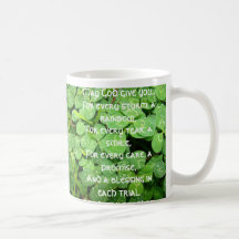 IRISCHER SEGEN-BECHER KAFFEE TASSEN