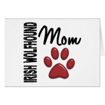 Irischer Wolfhound-Mamma 2 Karte